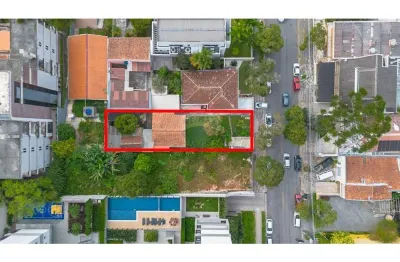 Terreno à venda na Rua Myltho Anselmo da Silva, 1450, Mercês, Curitiba