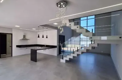 Casa de condomínio para venda em condomínio jardins di roma de 246.00m² com 3 quartos, 3 suites e 4 garagens