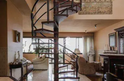 Cobertura para venda em morumbi de 296.00m² com 2 quartos, 2 suites e 4 garagens