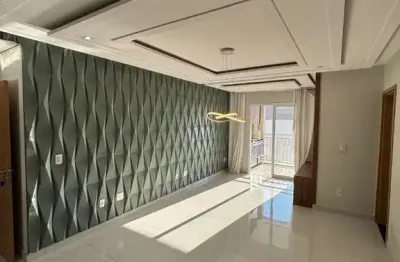 Apartamento para venda em condomínio edifício cambury de 90.00m² com 3 quartos, 1 suite e 2 garagens