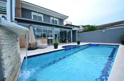 Casa de condomínio para venda em condomínio green view de 300.00m² com 4 quartos, 3 suites e 4 garagens