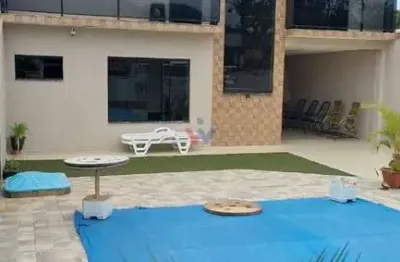 Sobrado para venda em matinhos de 200.00m² com 4 quartos, 1 suite e 6 garagens