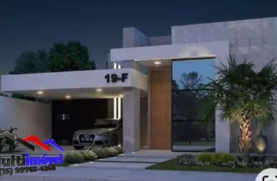 Casa para venda em portal ville jardins de 250.00m² com 3 quartos, 1 suite e 2 garagens