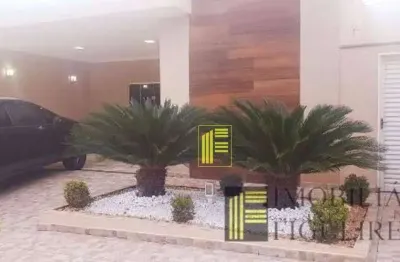 Casa de condomínio para venda em residencial machado i de 220.00m² com 3 quartos, 1 suite e 4 garagens