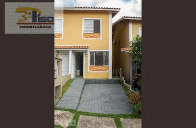 Sobrado para venda em granja viana de 60.00m² com 2 quartos e 2 garagens