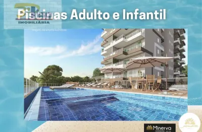 Apartamento para venda em balneário copacabana de 58.00m² com 2 quartos, 1 suite e 1 garagem