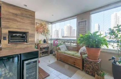 Apartamento para venda em vila romana de 132.00m² com 3 quartos, 3 suites e 2 garagens