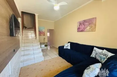 Sobrado para venda em solemar de 71.00m² com 2 quartos, 2 suites e 2 garagens