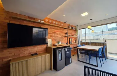 Cobertura para venda em freguesia (jacarepaguá) de 155.00m² com 3 quartos, 1 suite e 2 garagens