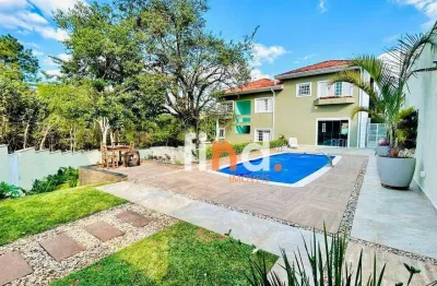 Casa de condomínio para venda em granja viana ii gleba 4 e 5 de 360.00m² com 6 quartos, 4 suites e 10 garagens