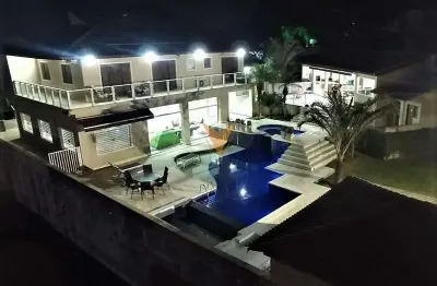 Casa para venda em pousada dos bandeirantes de 711.64m² com 4 quartos, 4 suites e 5 garagens