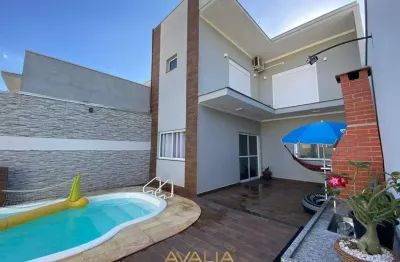 Casa para venda em parque residencial sabiás de 142.00m² com 2 quartos, 2 suites e 3 garagens