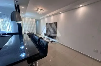 Cobertura para venda em vila scarpelli de 166.00m² com 3 quartos, 1 suite e 2 garagens