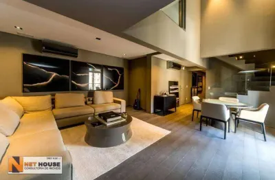 Cobertura para venda em jardim paulistano de 170.00m² com 2 quartos, 2 suites e 3 garagens