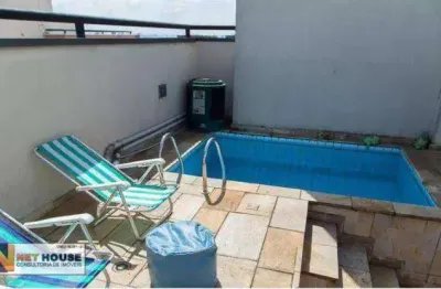 Cobertura para venda em vila guarani (zona sul) de 114.00m² com 3 quartos e 1 suite