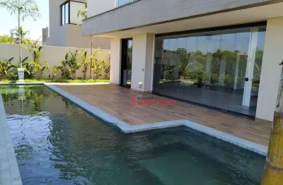 Sobrado para venda em residencial quinta do golfe de 414.00m² com 4 quartos, 4 suites e 4 garagens