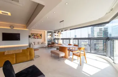 Apartamento para venda em chácara santo antônio (zona sul) de 162.00m² com 3 quartos, 3 suites e 3 garagens