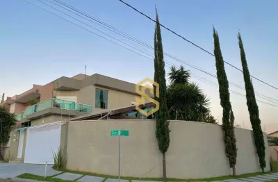 Sobrado para venda em jardim esplanada de 259.00m² com 4 quartos, 3 suites e 4 garagens