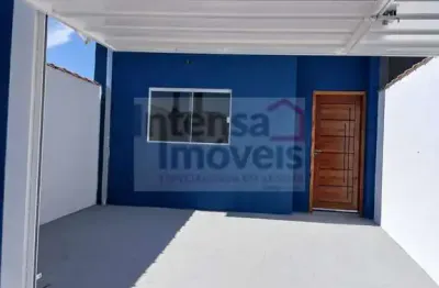 Casa para venda em residencial e comercial portal dos eucaliptos de 74.00m² com 3 quartos, 1 suite e 2 garagens