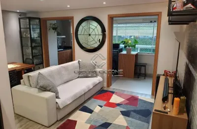 Apartamento para venda em campestre de 77.00m² com 2 quartos, 1 suite e 1 garagem