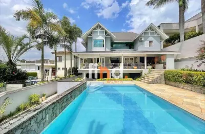 Casa de condomínio para venda em são paulo ll - granja viana de 632.00m² com 4 quartos, 4 suites e 9 garagens