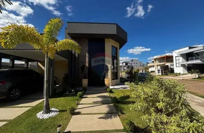 Casa de condomínio para alugar em residencial pecan de 185.00m² com 3 quartos, 3 suites e 4 garagens