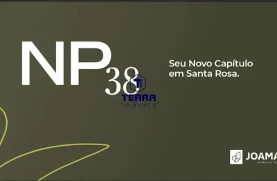 Apartamento para venda em santa rosa de 37.00m² com 1 quarto e 1 suite