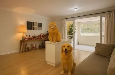 Apartamento para venda em panamby de 141.00m² com 4 quartos, 2 suites e 2 garagens