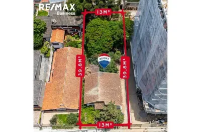 Terreno à venda na Rua Fernando Simas, 633, Bigorrilho, Curitiba