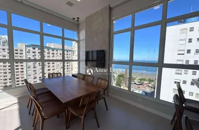 Apartamento para venda em embaré de 158.00m² com 3 quartos, 3 suites e 2 garagens