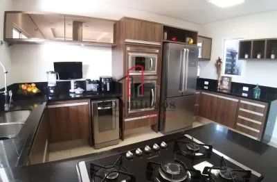 Sobrado para venda em residencial real park sumaré de 253.00m² com 3 quartos, 3 suites e 4 garagens