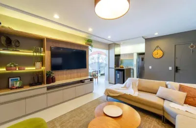 Apartamento para venda em jardim ana maria de 83.00m² com 3 quartos, 1 suite e 2 garagens