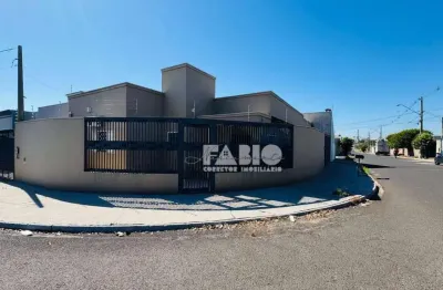 Casa para venda em residencial regissol ii de 122.00m² com 3 quartos, 1 suite e 2 garagens