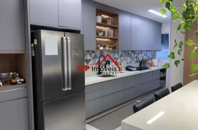 Apartamento para venda em jardim ana maria de 160.00m² com 3 quartos, 3 suites e 4 garagens