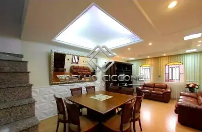 Sobrado para venda em barcelona de 205.00m² com 3 quartos, 1 suite e 2 garagens