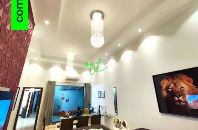 Casa para venda em residencial josé de carlos de 153.00m² com 3 quartos, 1 suite e 2 garagens