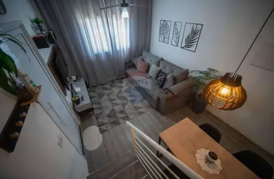 Casa de condomínio para venda em vargem grande paulista de 56.00m² com 2 quartos e 2 garagens