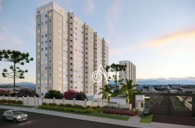 Apartamento para venda em pinheirinho de 36.00m² com 2 quartos