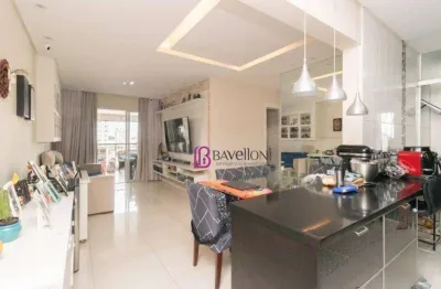 Apartamento para venda em vila romana de 94.00m² com 3 quartos, 1 suite e 2 garagens