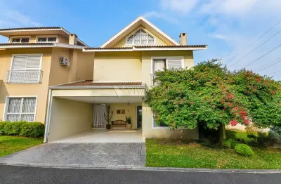 Casa de condomínio para venda em santa felicidade de 210.00m² com 3 quartos, 1 suite e 2 garagens