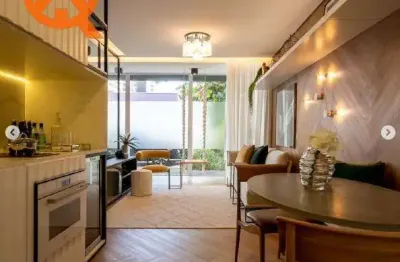 Flat para venda e aluguel em cambuí de 39.30m² com 1 quarto, 1 suite e 1 garagem