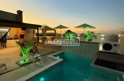 Casa de condomínio para venda em jardim vila são domingos de 200.00m² com 4 quartos, 4 suites e 4 garagens