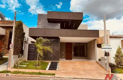 Casa de condomínio para venda em chácara jockey club (zona rural) de 134.00m² com 3 quartos, 1 suite e 4 garagens