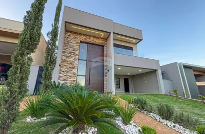 Casa para venda em loteamento terras de florença de 351.00m² com 4 quartos, 4 suites e 4 garagens