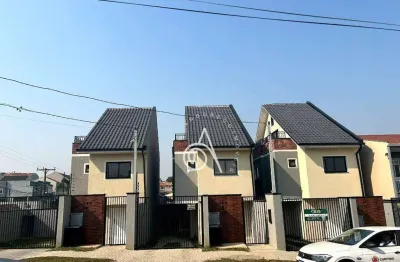 Sobrado para venda em xaxim de 118.00m² com 3 quartos, 1 suite e 2 garagens