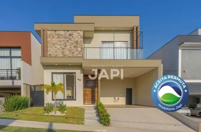 Casa de condomínio para venda em loteamento reserva ermida de 242.00m² com 5 quartos, 3 suites e 4 garagens