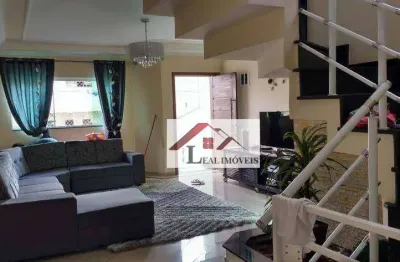 Sobrado para venda em parque jaçatuba de 243.00m² com 4 quartos, 4 suites e 7 garagens