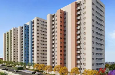 Apartamento para venda em chácara jockey club (zona rural) de 46.00m² com 2 quartos e 1 garagem