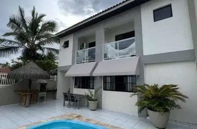 Sobrado para venda em matinhos de 259.00m² com 5 quartos, 2 suites e 4 garagens