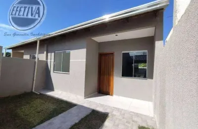Casa para venda em guaratuba de 75.00m² com 2 quartos, 1 suite e 2 garagens